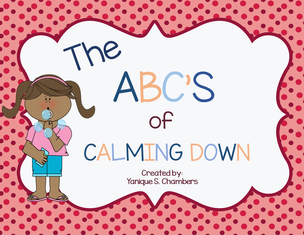 ABC's of Calming Down Cards